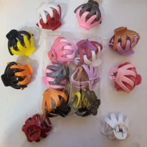 کلیپس موی گوجه ای 10 رنگ 01